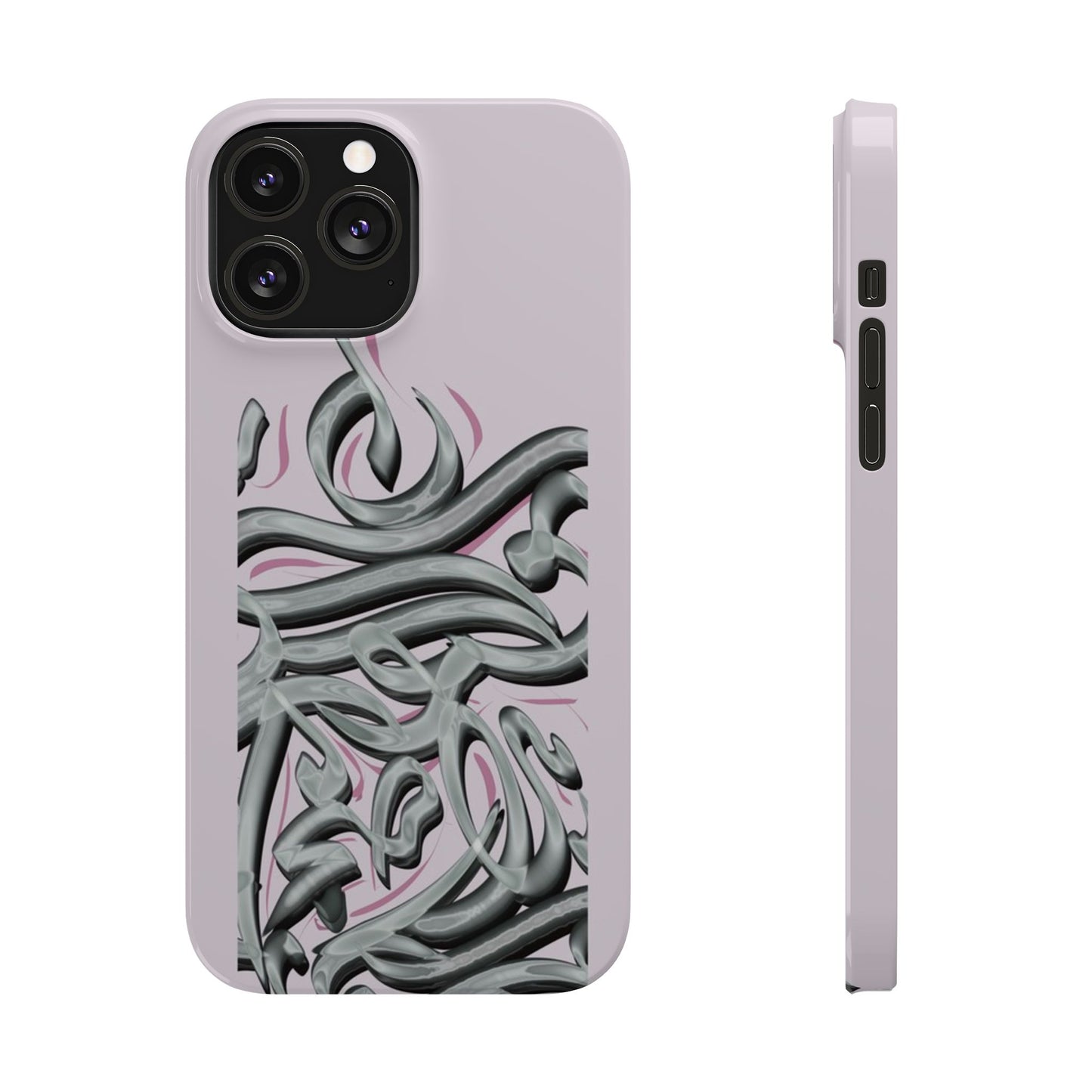 Modern Art  Slim Phone Case -LOVE,