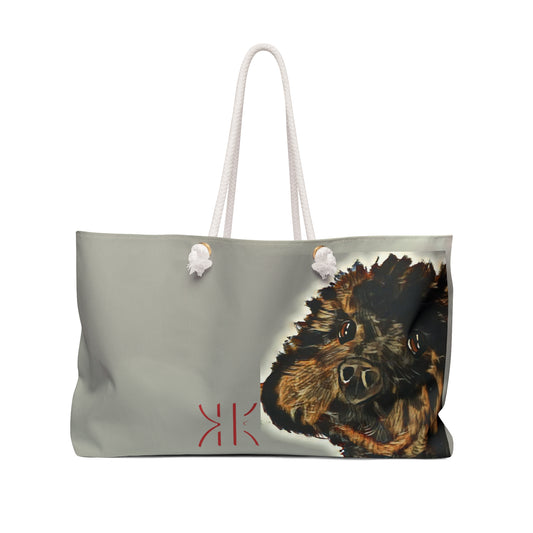 Coal Weekender Bag – Perfect for Pet Lovers