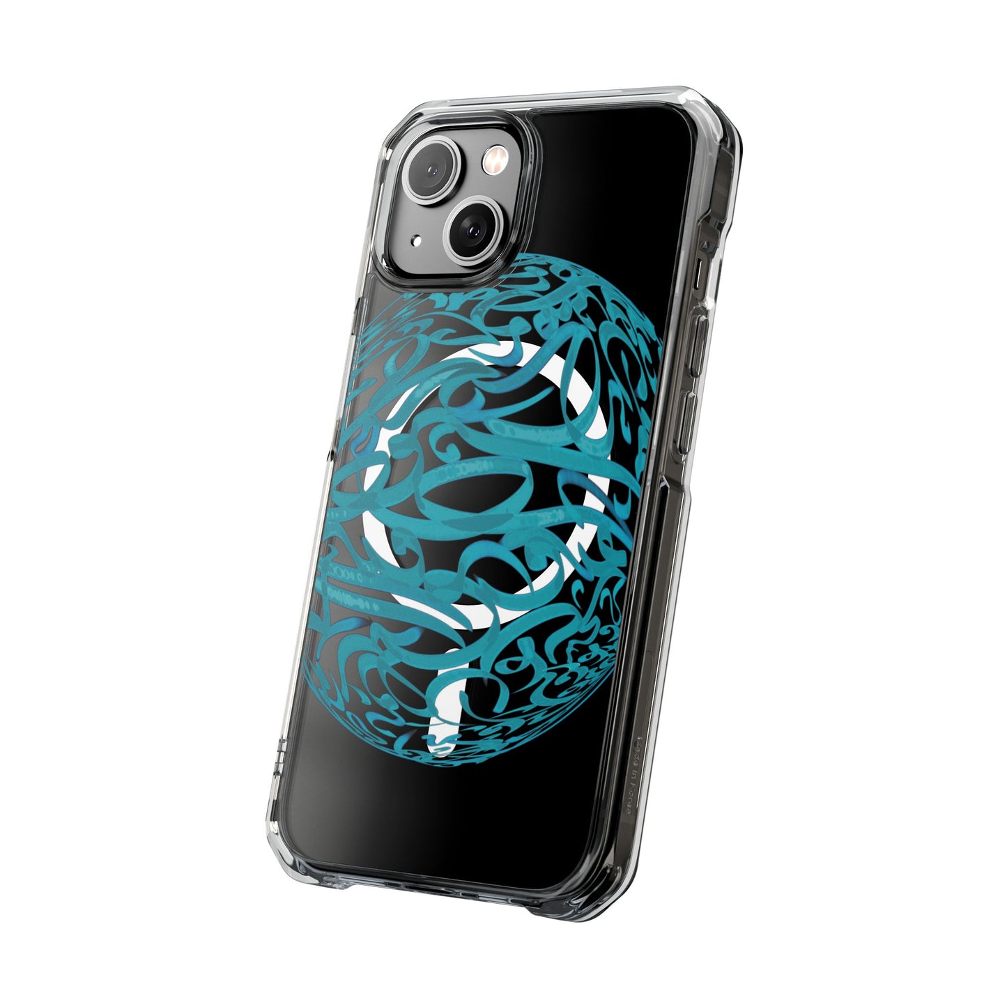 Copy of Copy of Phone Case - Pink Ribbon Persian Calligraphy Design - Magnetic Case