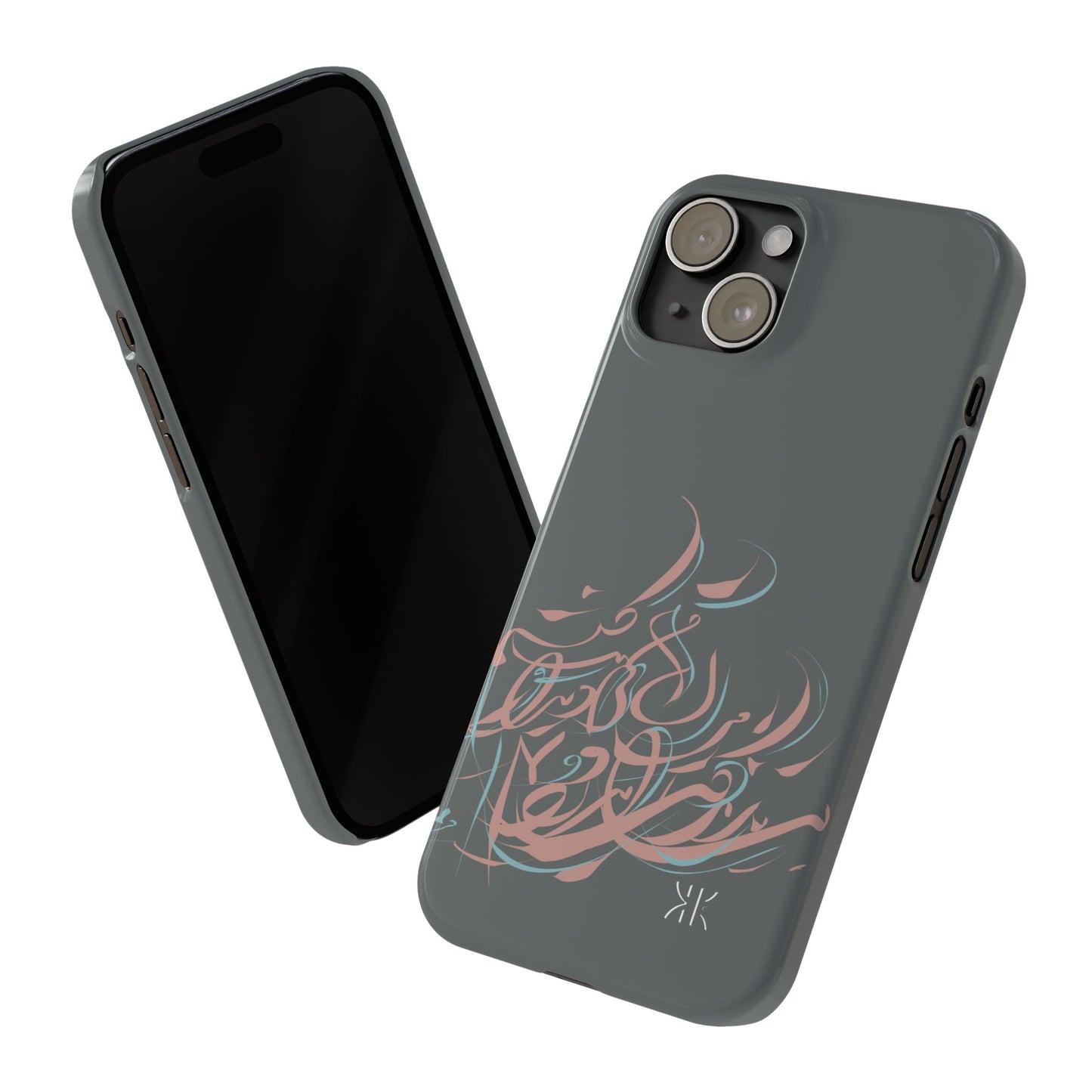 Modern Persian  Calligraphy Kalli K   Slim Phone Case