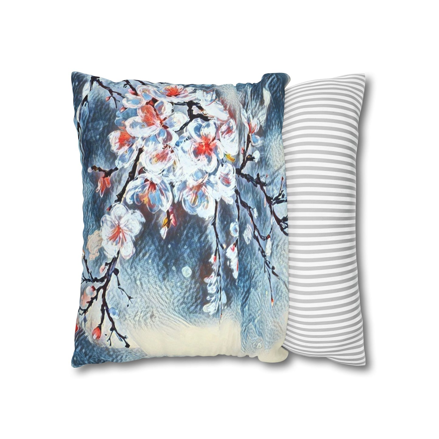Spring Pillowcase - Modern Art Portrait Watercolour Design