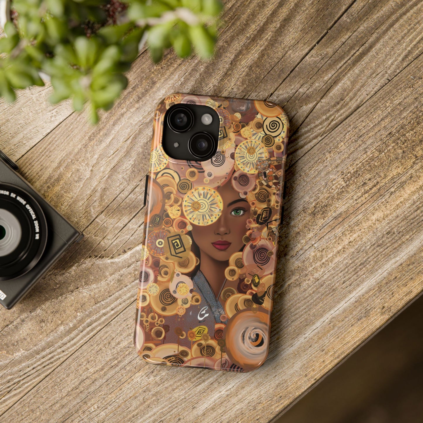 Phone Case - Persian Art Inspired Beautiful Girl Design