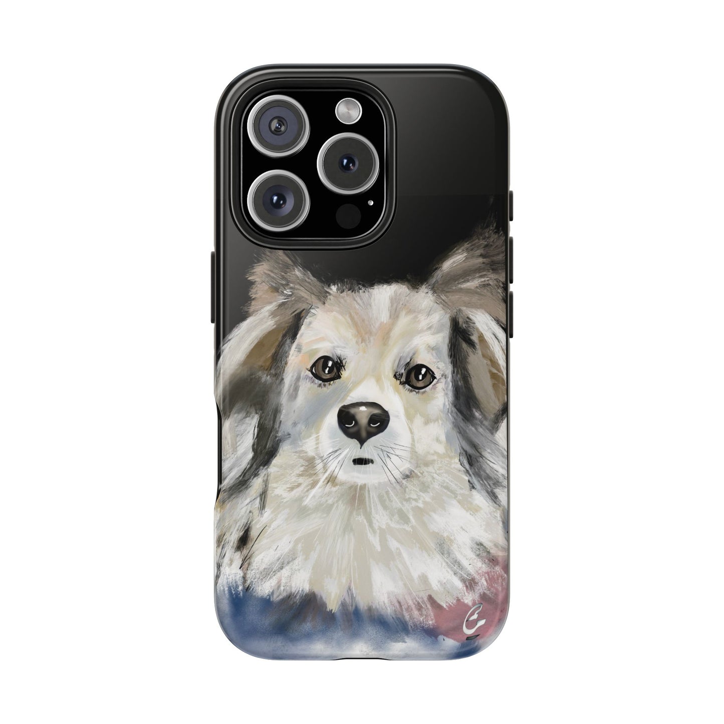 Dog Watercolor Tough Phone Case