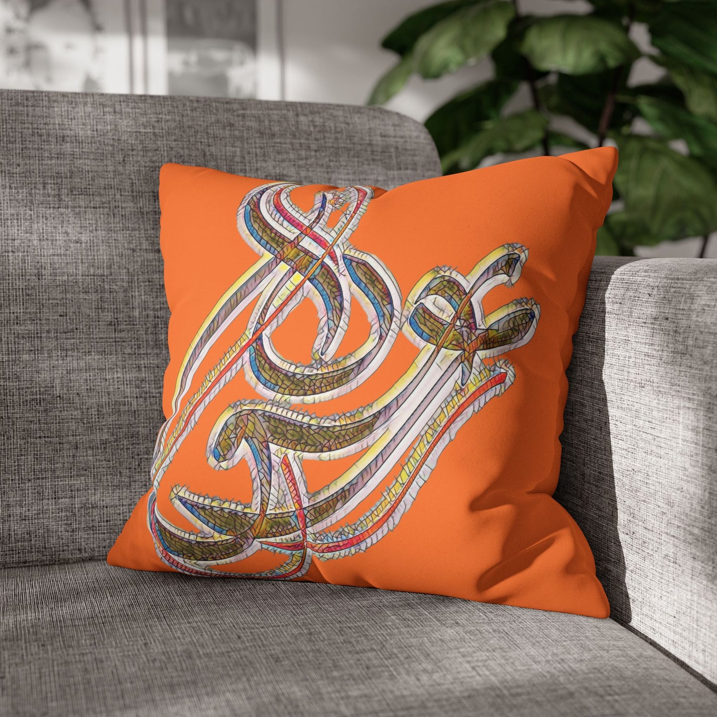 Copy of Copy of Spring Pillowcase - Modern Art Portrait Watercolour Design