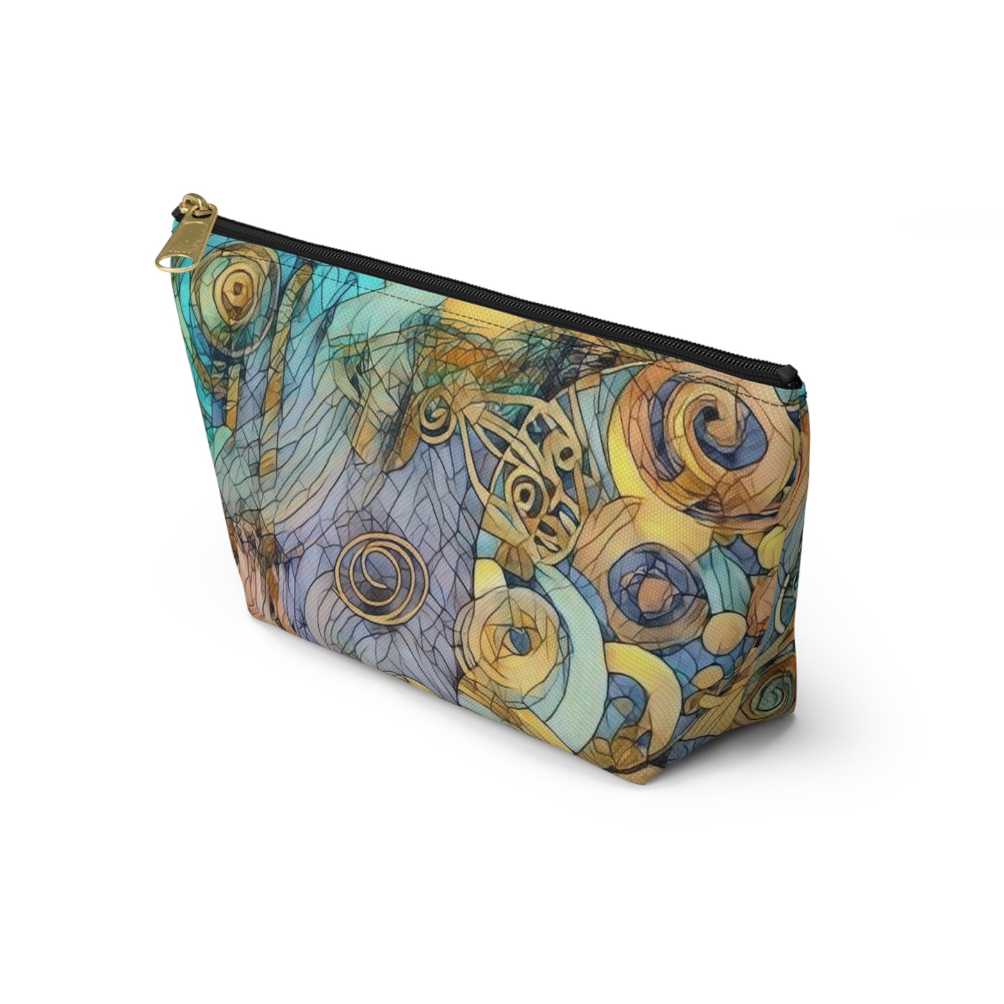 Ethereal Swirls Accessory Pouch w T-bottom