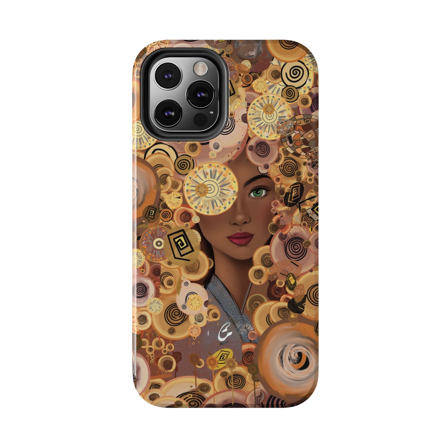 Phone Case - Persian Art Inspired Beautiful Girl Design