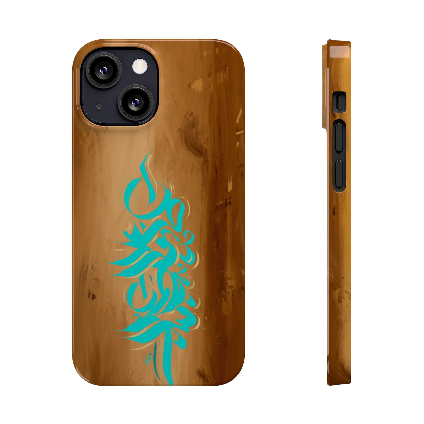 Modern Art  Slim Phone Case -LOVE