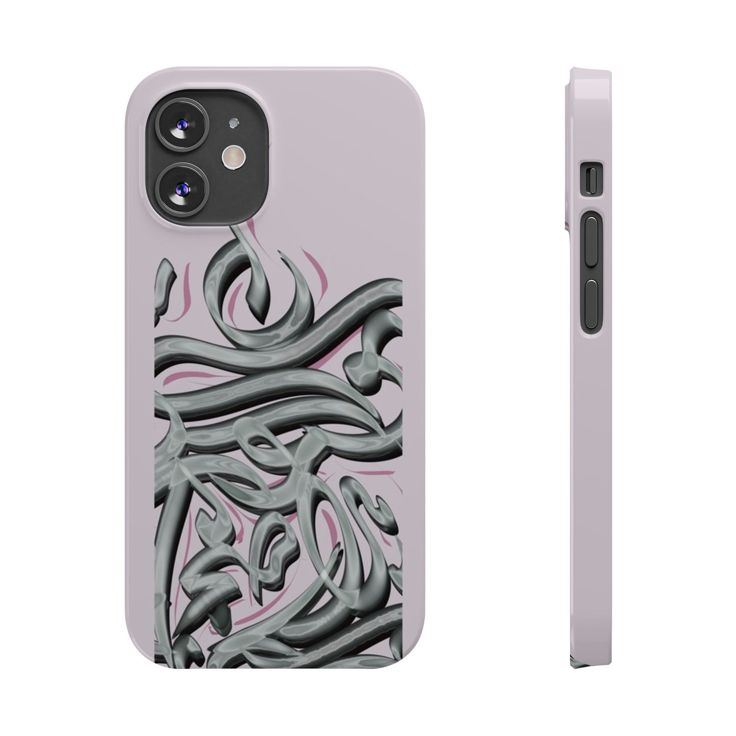 Modern Art  Slim Phone Case -LOVE,