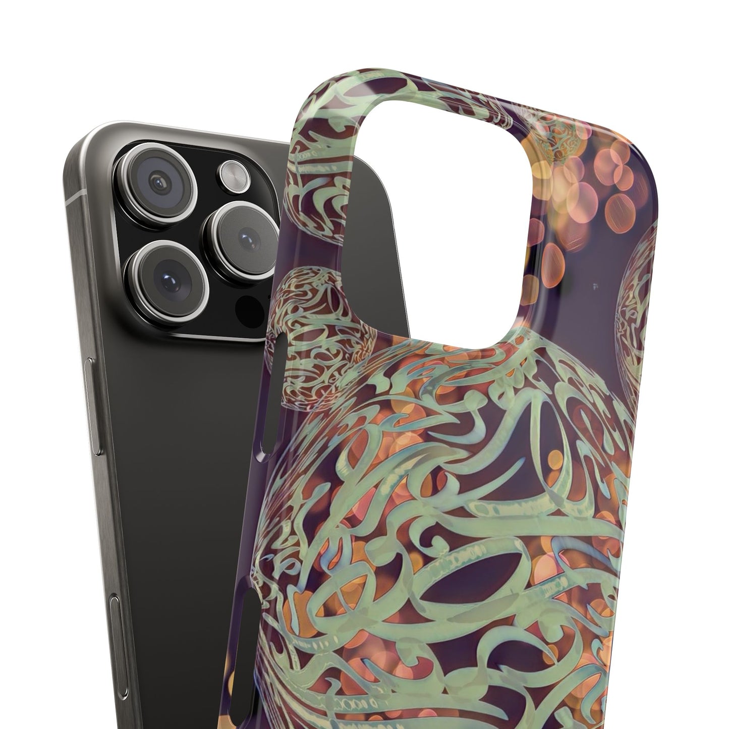 Copy of Copy of ' Modern Art  Slim Phone Case -LOVE I-