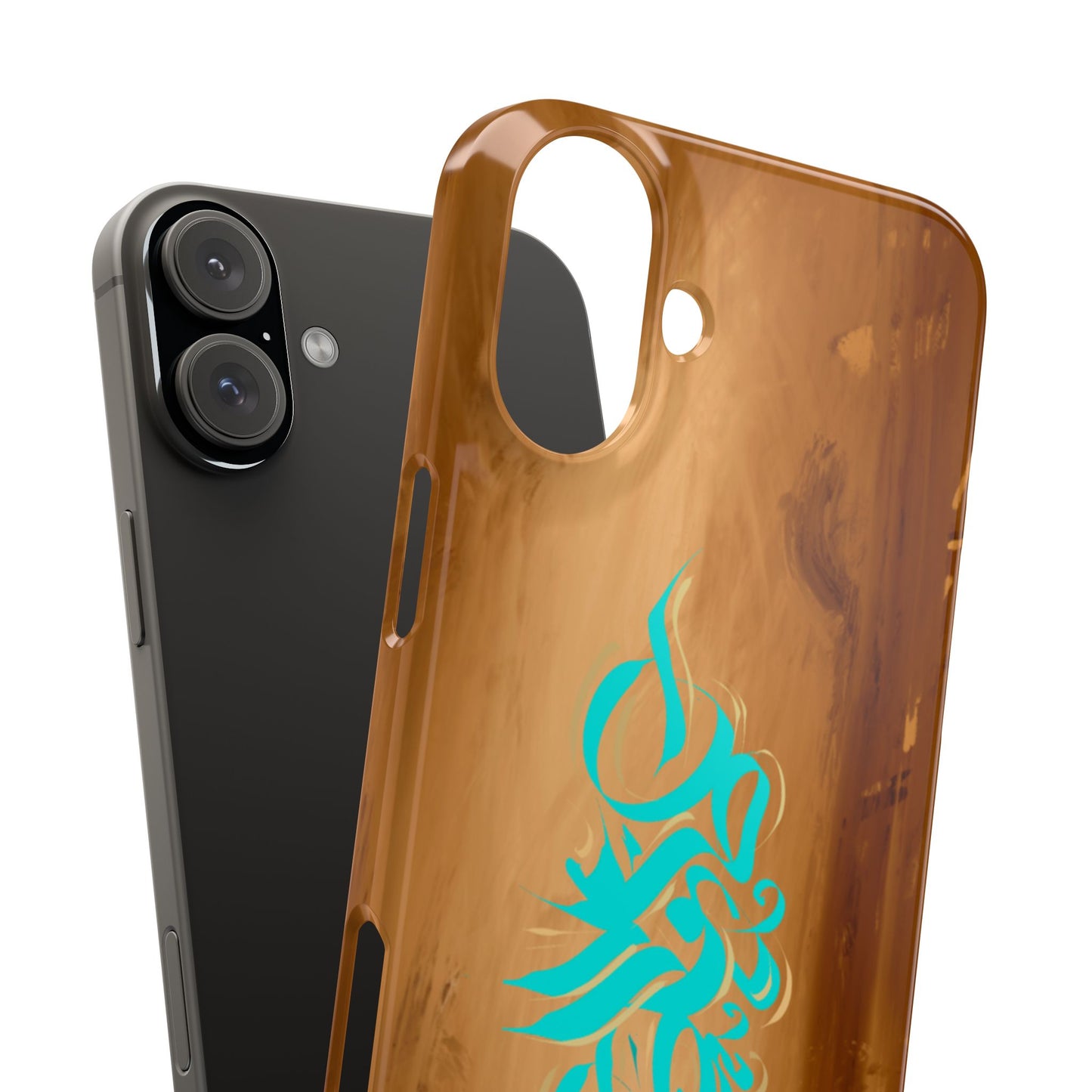 Modern Art  Slim Phone Case -LOVE