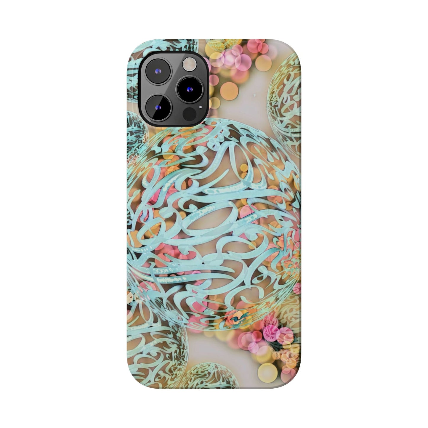 Copy of Copy of Copy of ' Modern Art  Slim Phone Case -LOVE I-
