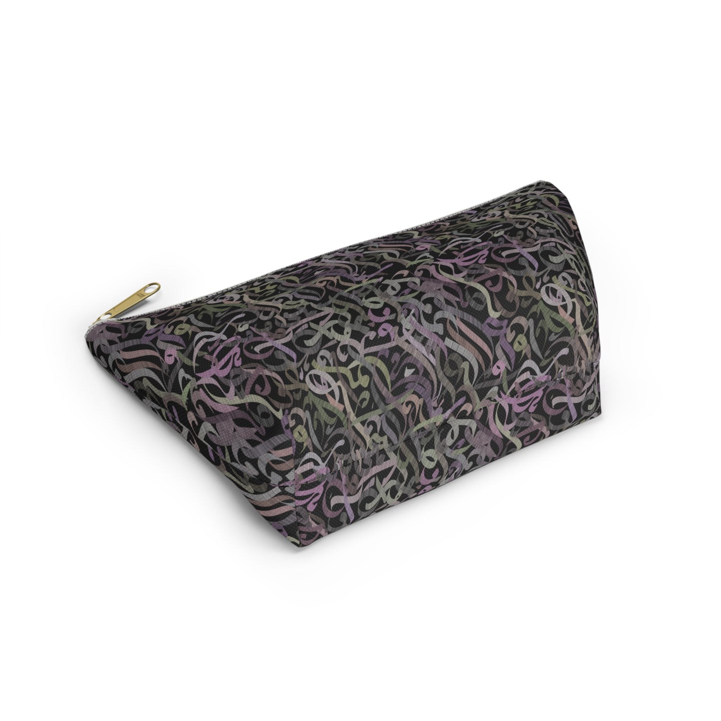 Modern calligraphy Accessory Pouch w T-bottom