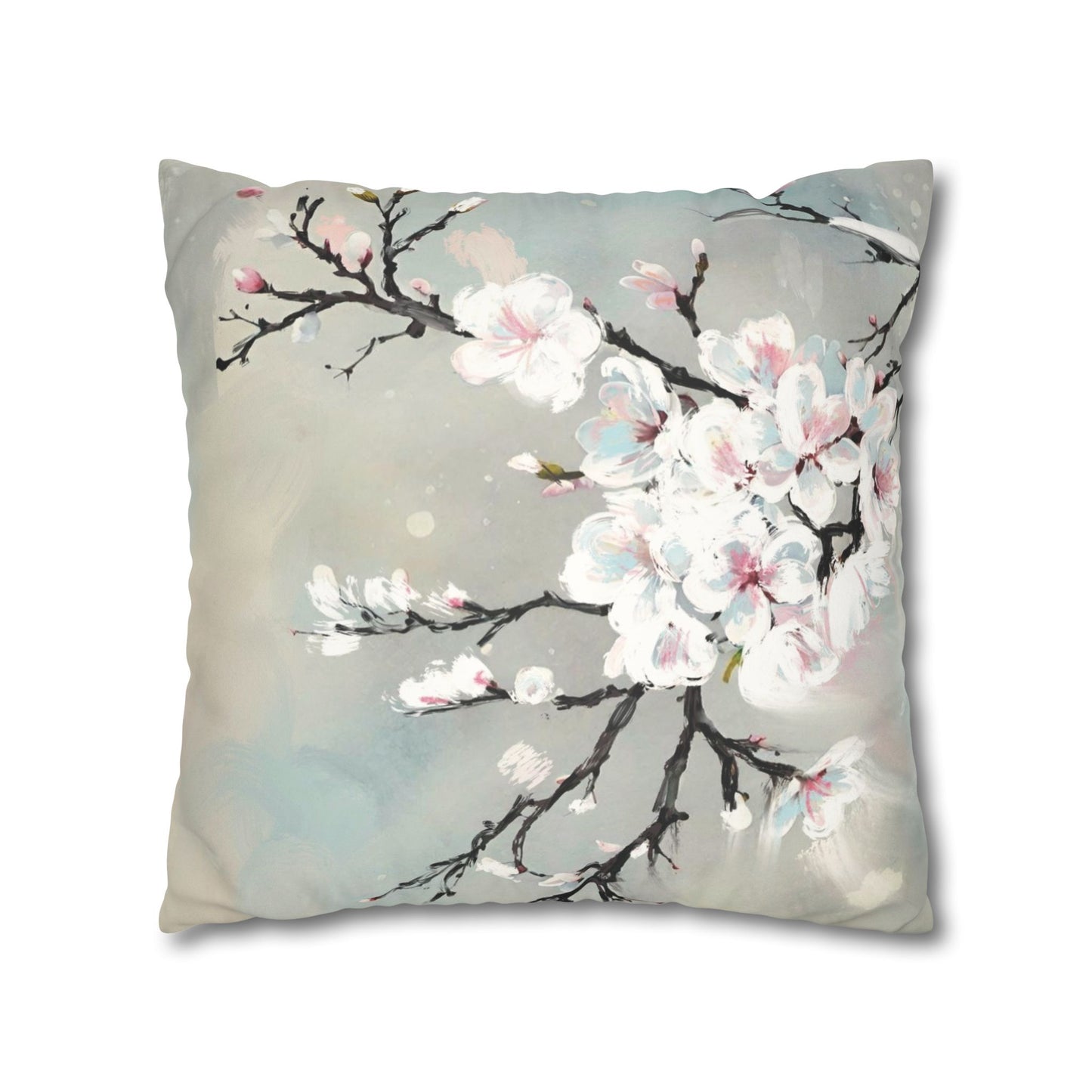 Spring Pillowcase - Modern Art Portrait Watercolour Design