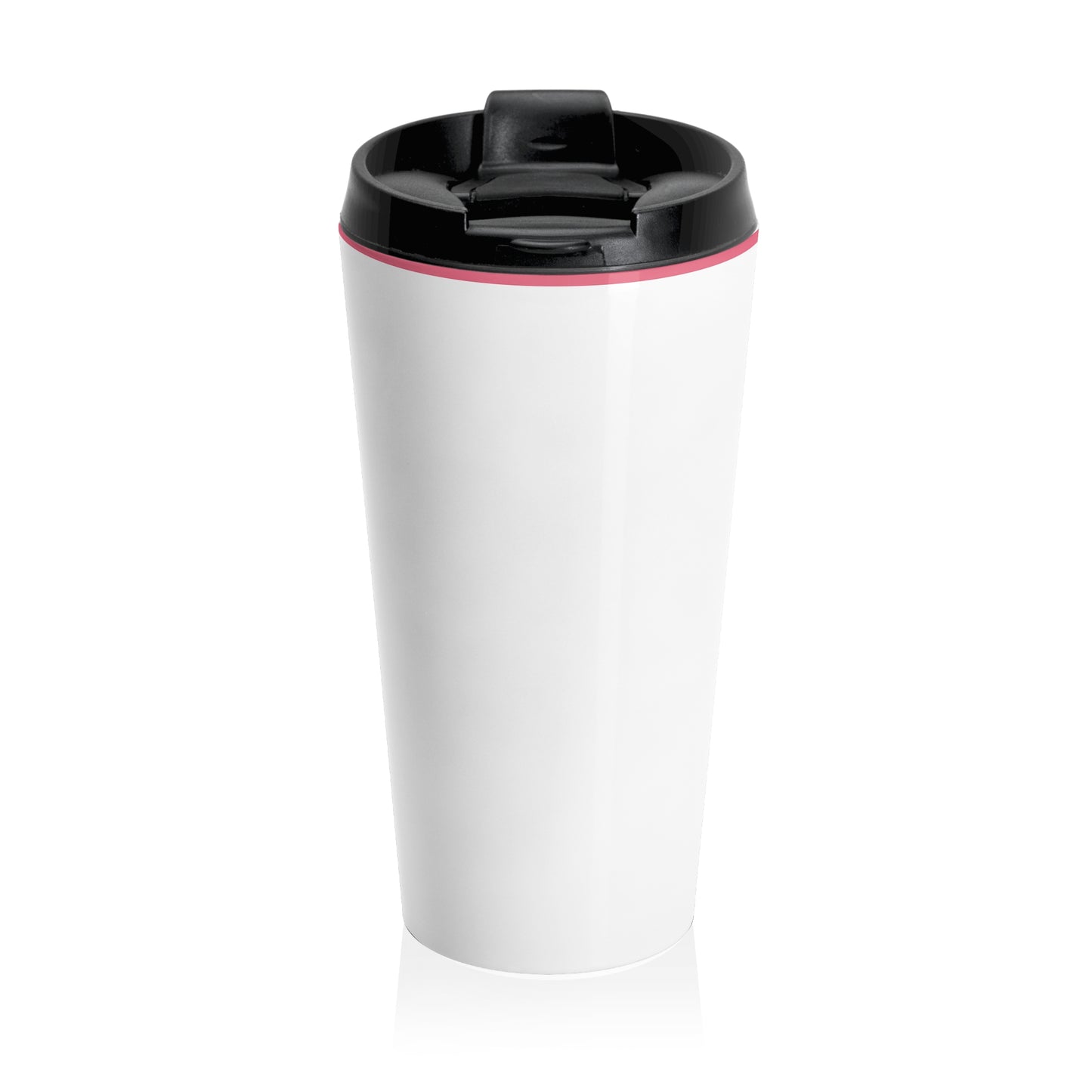 Modern Calligraphy Stainless Steel Travel Mug