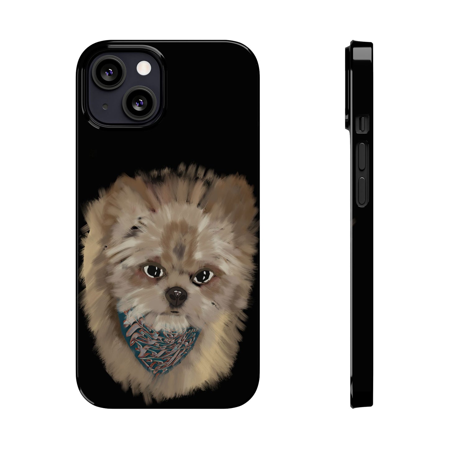 Copy of Copy of Copy of Copy of ' Modern Art  Slim Phone Case -LOVE I-
