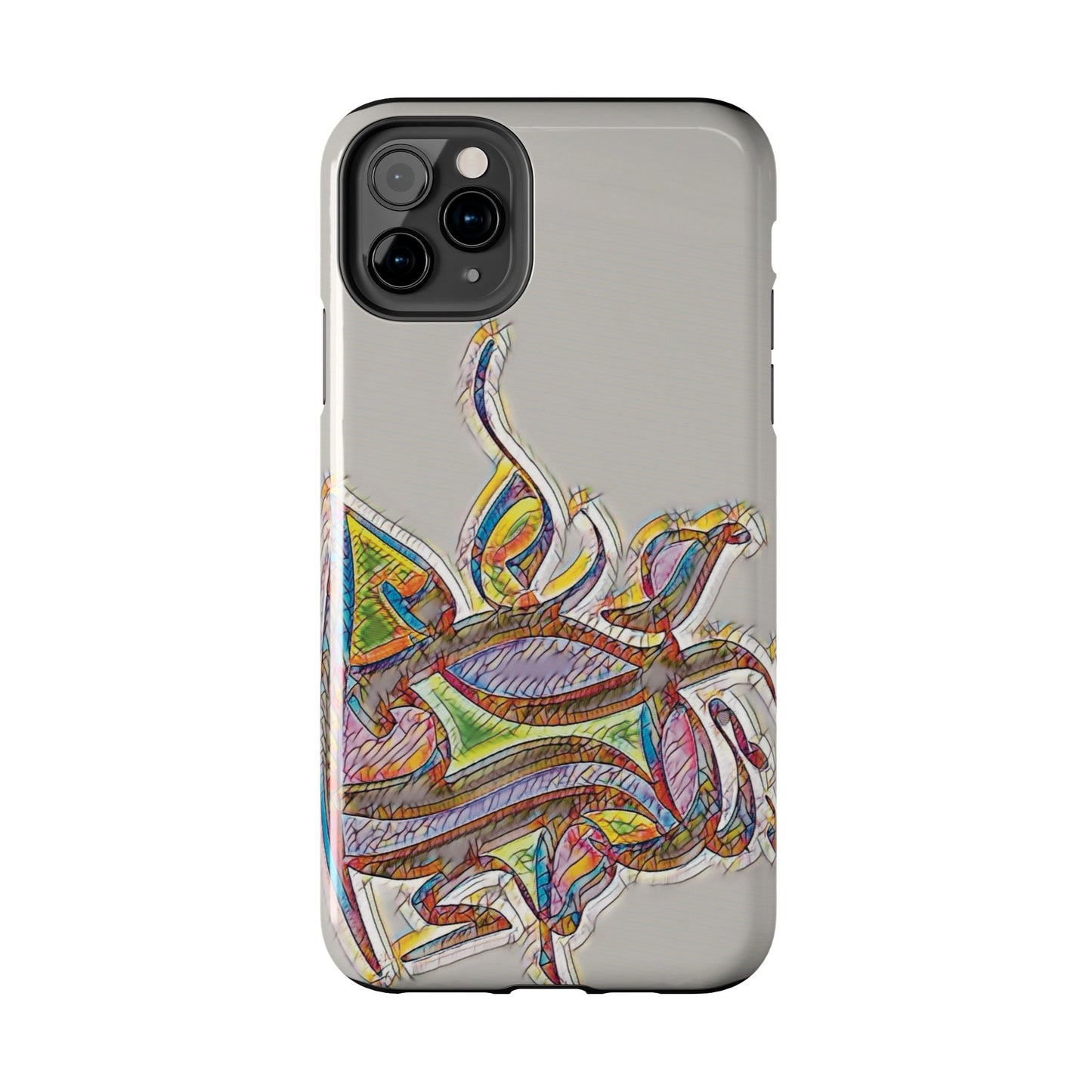 Phone Case Persian Calligraphy Modern Handwriting.