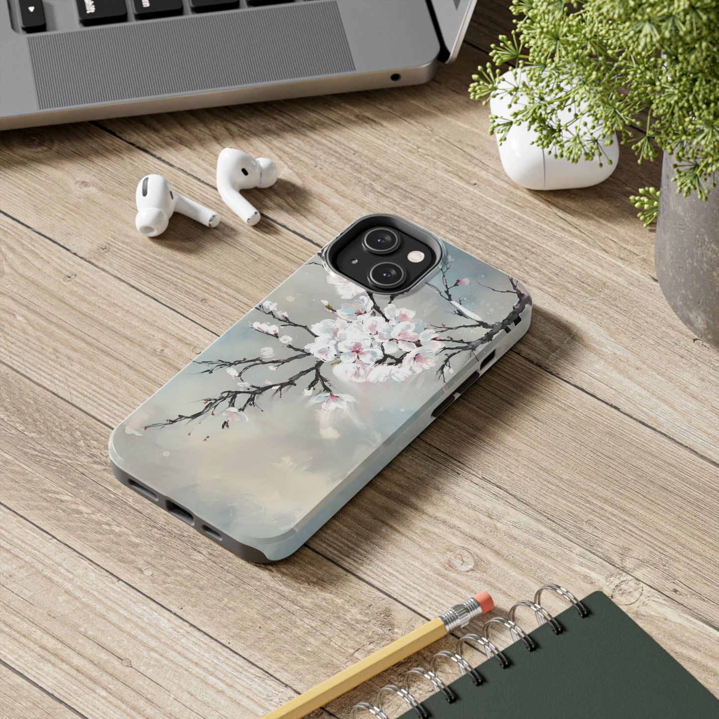 Spring Phone Case Persian Calligraphy Art.