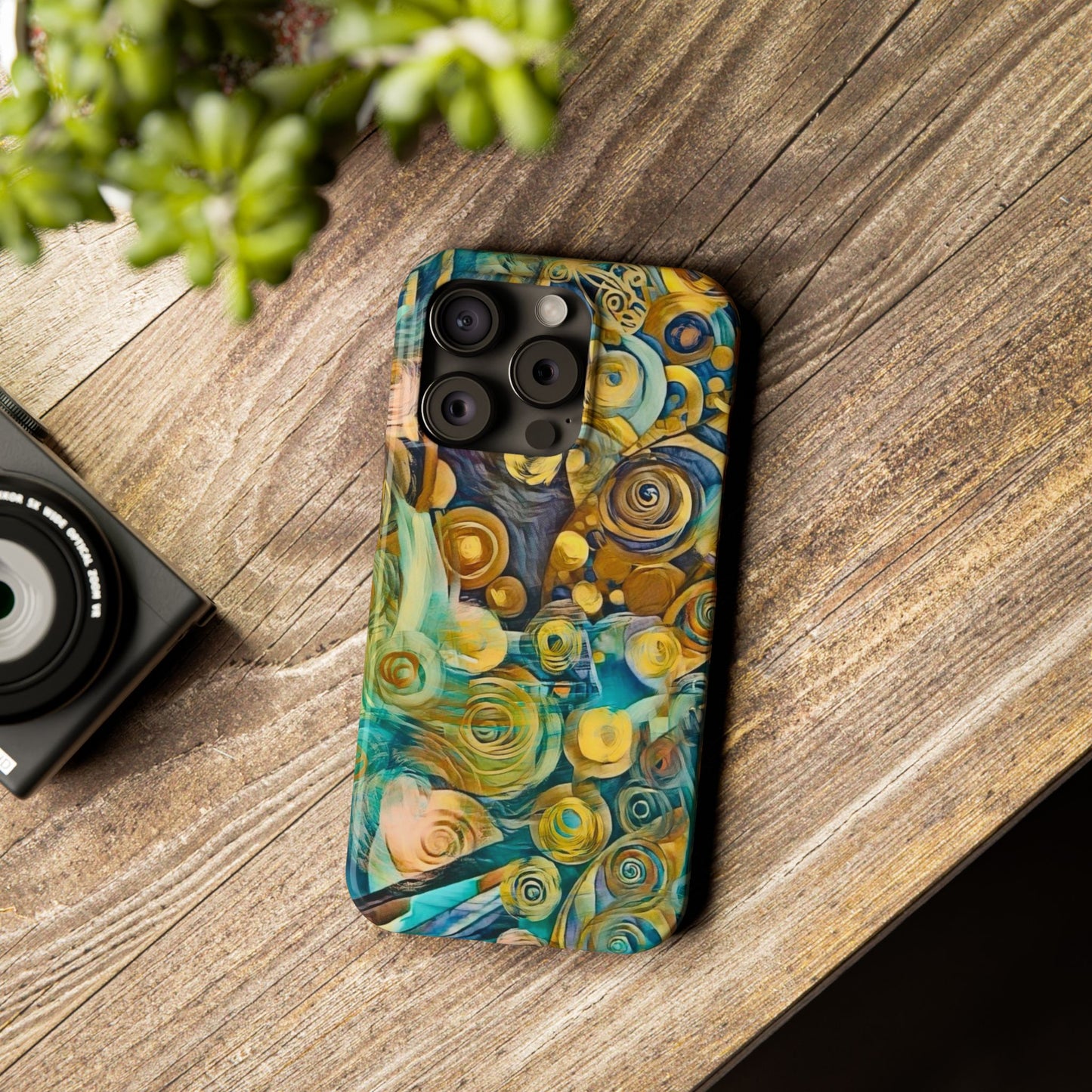 Copy of Copy of ' Modern Art  Slim Phone Case -LOVE