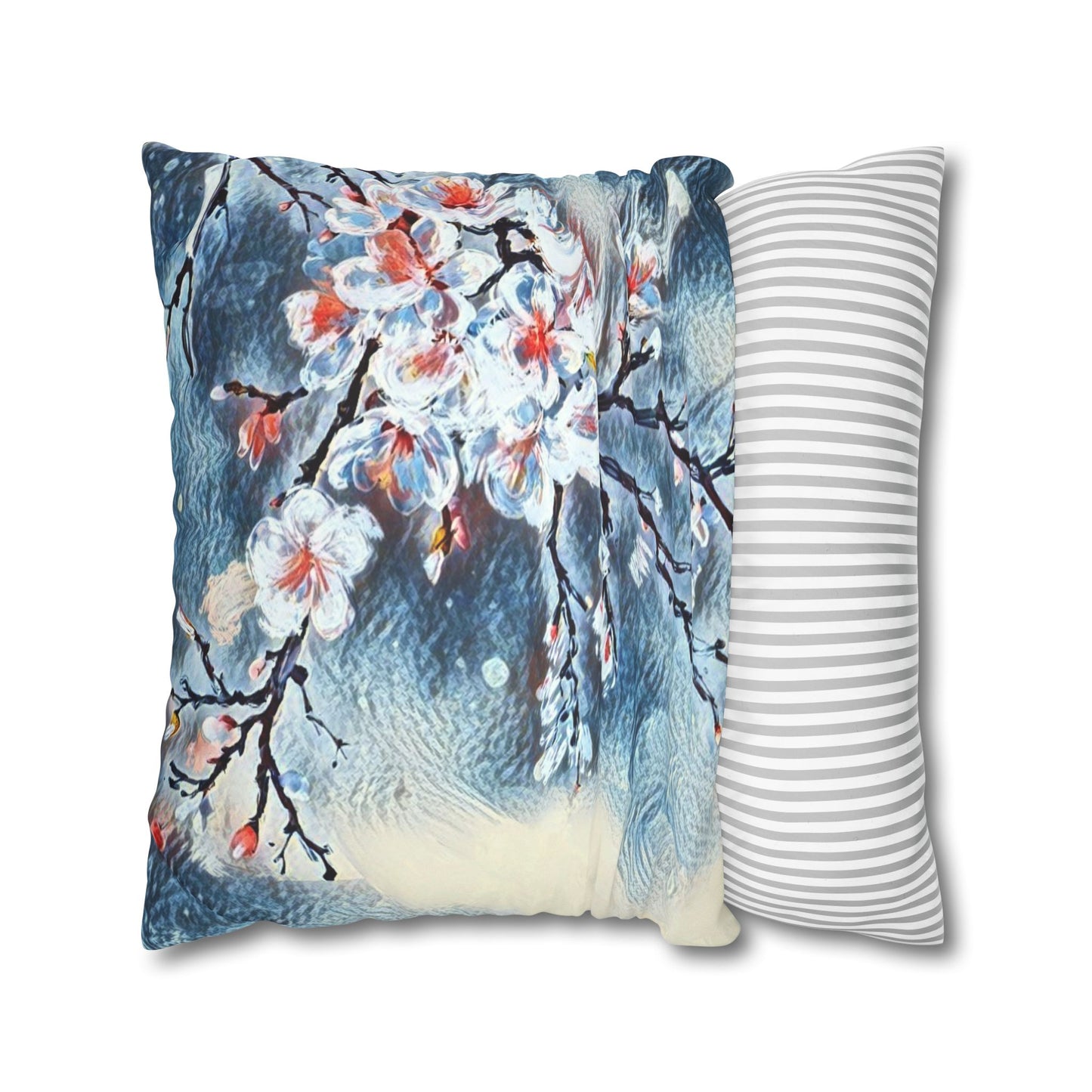 Spring Pillowcase - Modern Art Portrait Watercolour Design