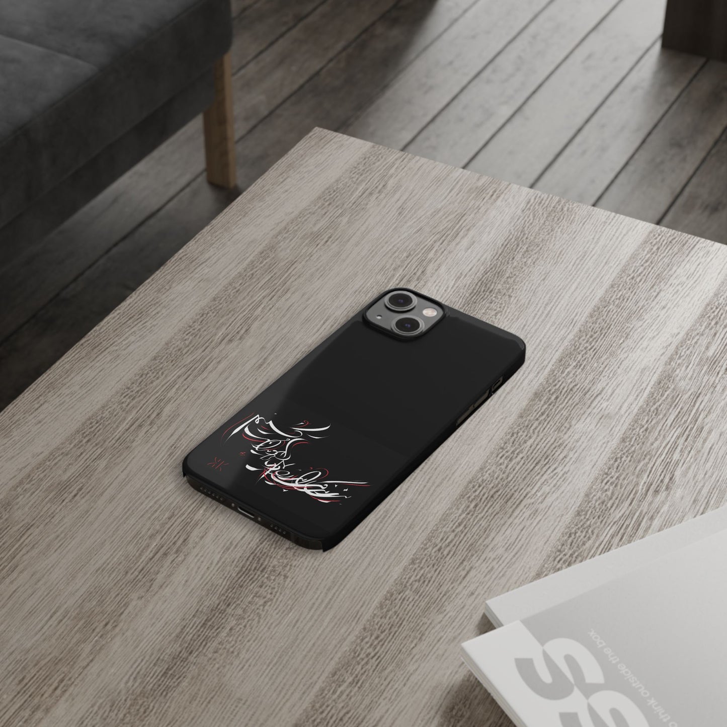, Modern Calligraphy Kalli K   Slim Phone Case