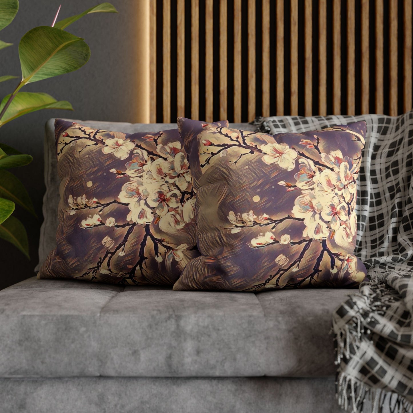 Spring Pillowcase - Modern Art Portrait Watercolour Design