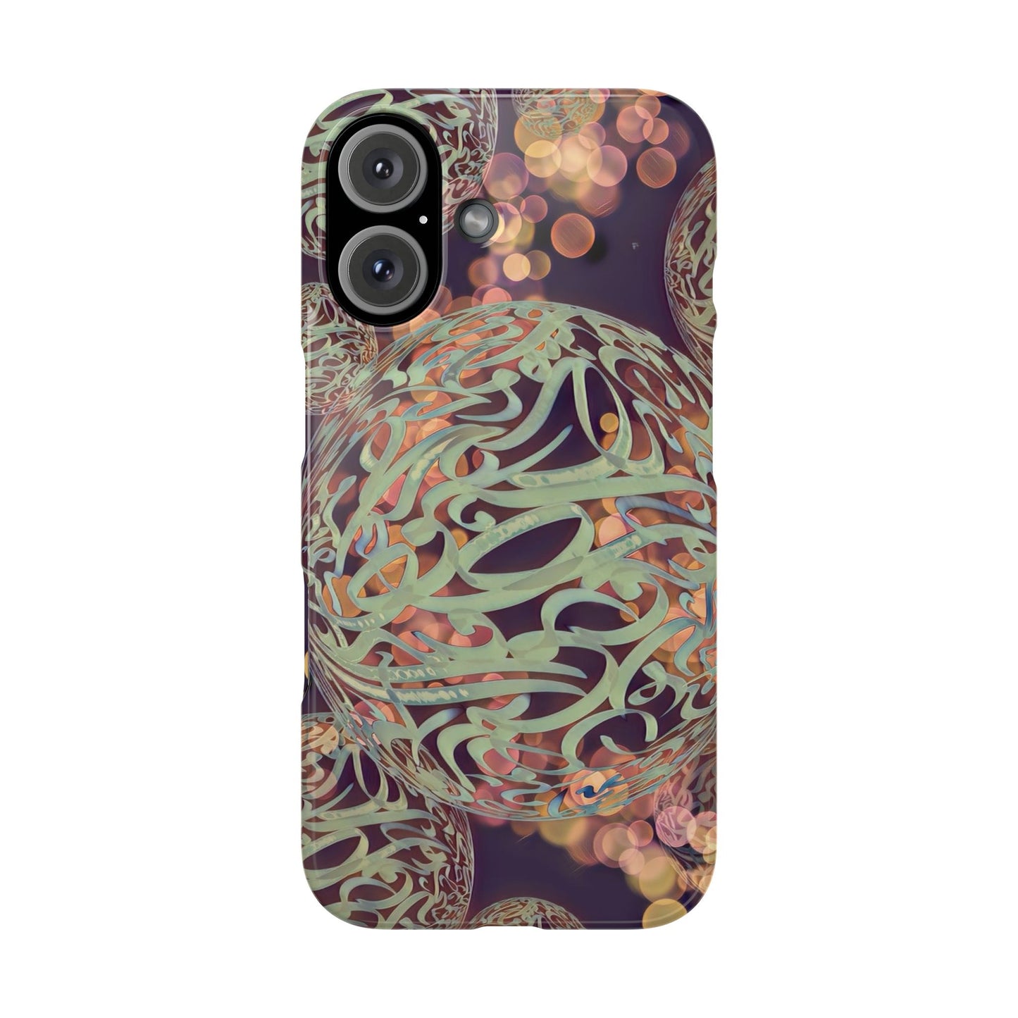 Copy of Copy of ' Modern Art  Slim Phone Case -LOVE I-