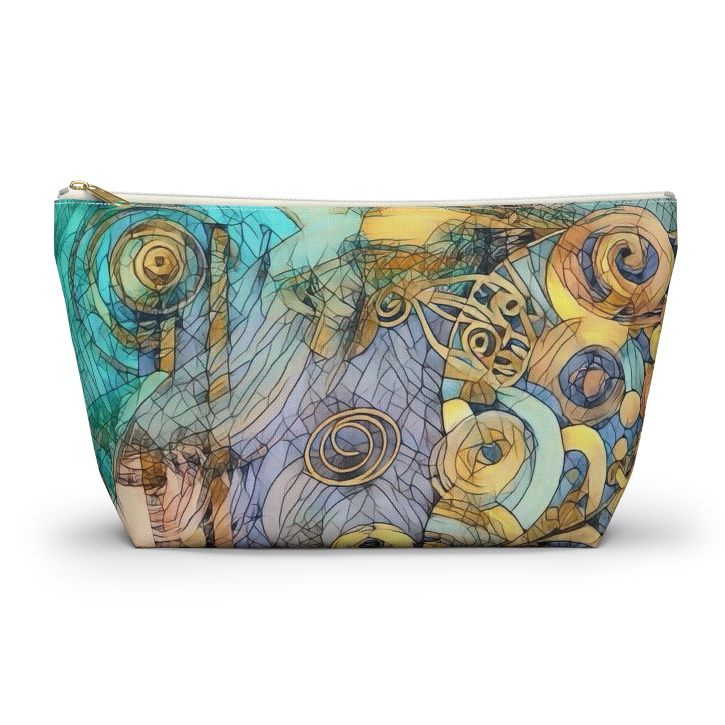 Ethereal Swirls Accessory Pouch w T-bottom