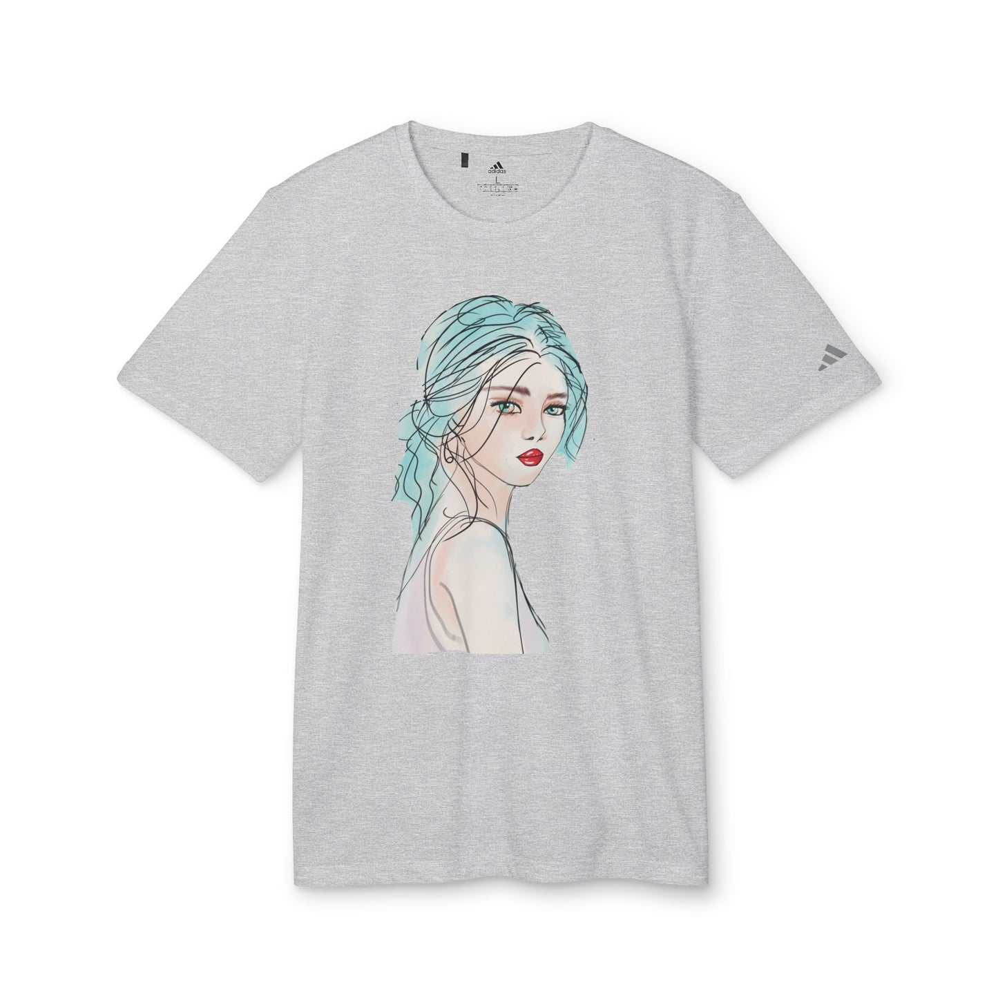 Adidas Unisex Sport T-Shirt with Artwork - Chic & Casual Sportswear 1