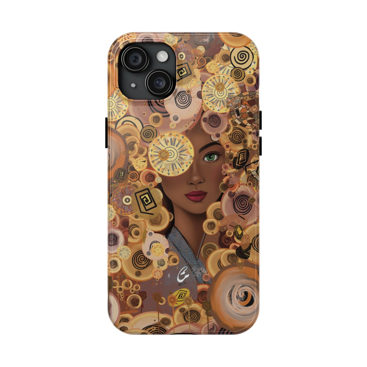 Phone Case - Persian Art Inspired Beautiful Girl Design