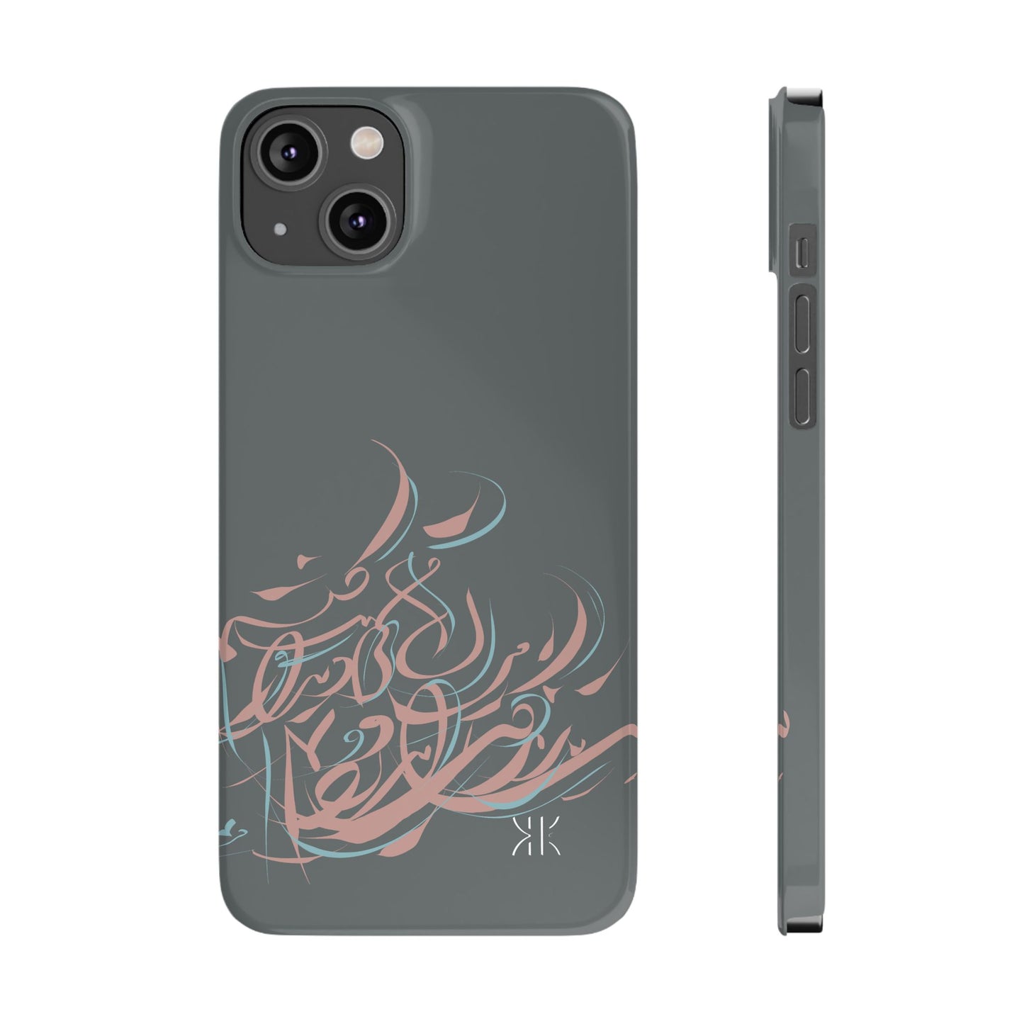 Modern Persian  Calligraphy Kalli K   Slim Phone Case