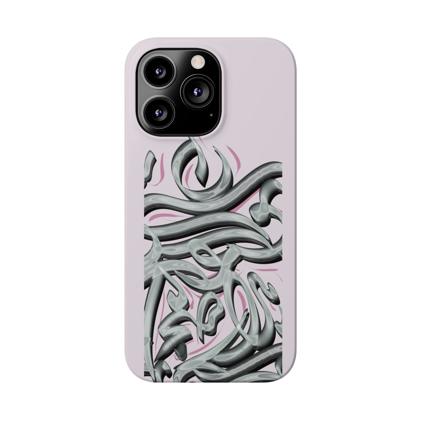 Modern Art  Slim Phone Case -LOVE,