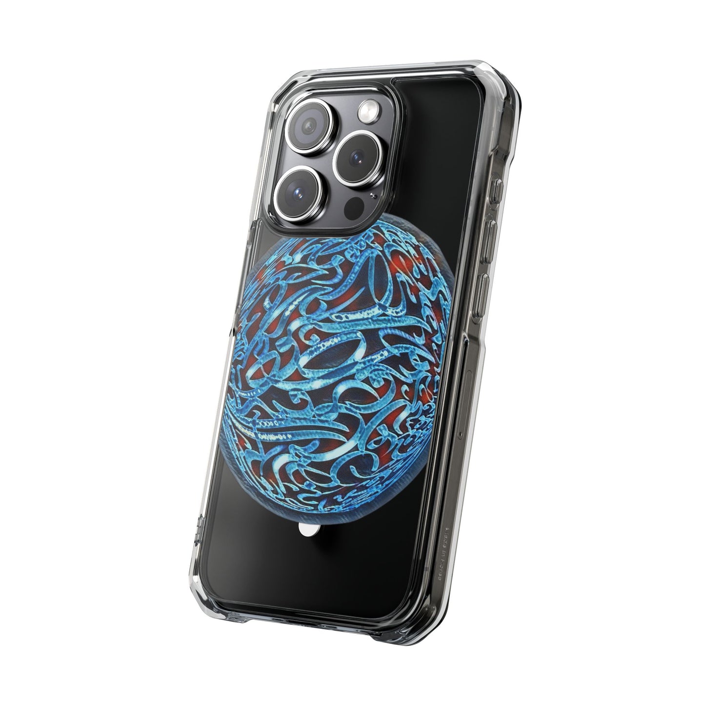 Copy of Phone Case - Pink Ribbon Persian Calligraphy Design - Magnetic Case