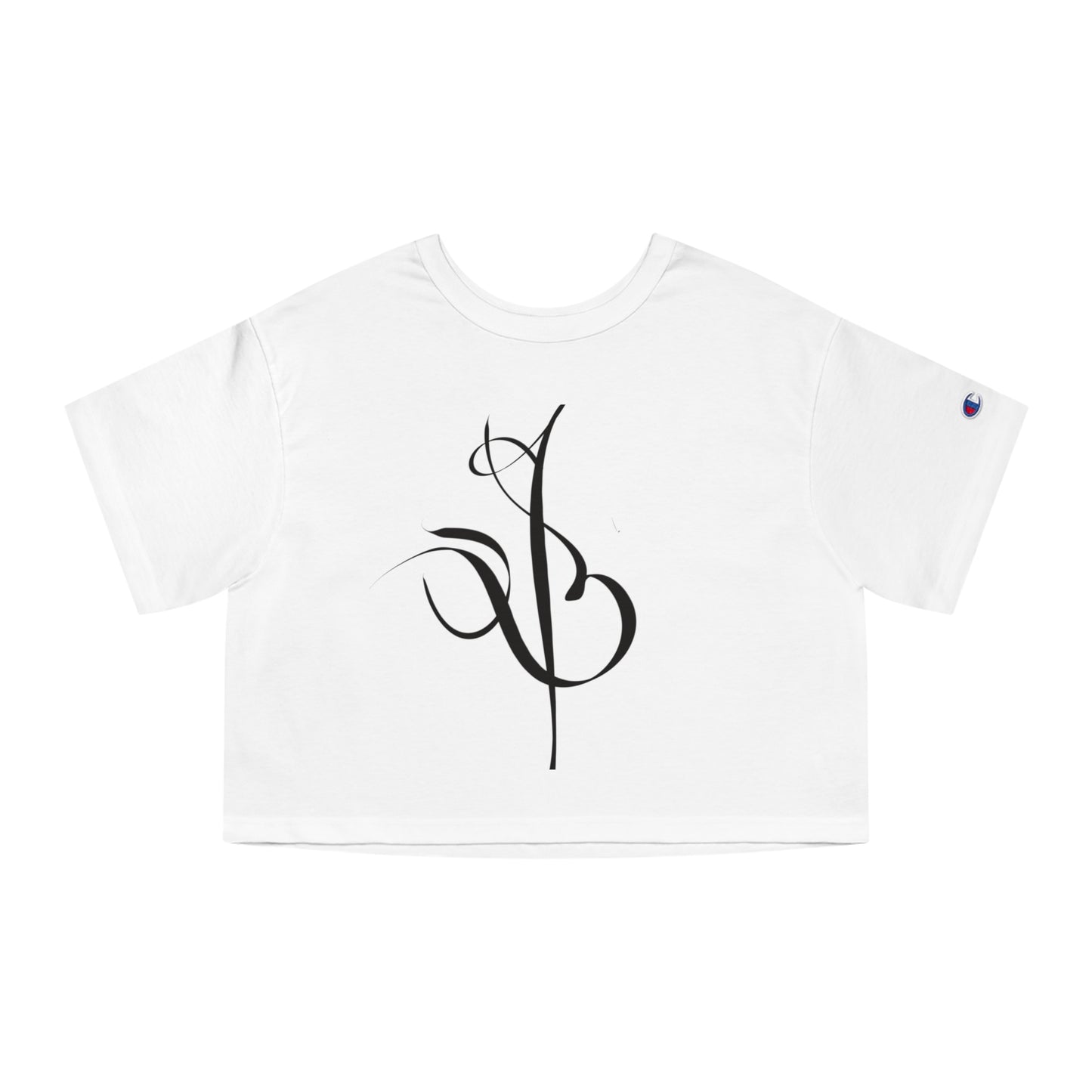 Kalli K X Champion Women's Eshgh “love” Cropped T-Shirt