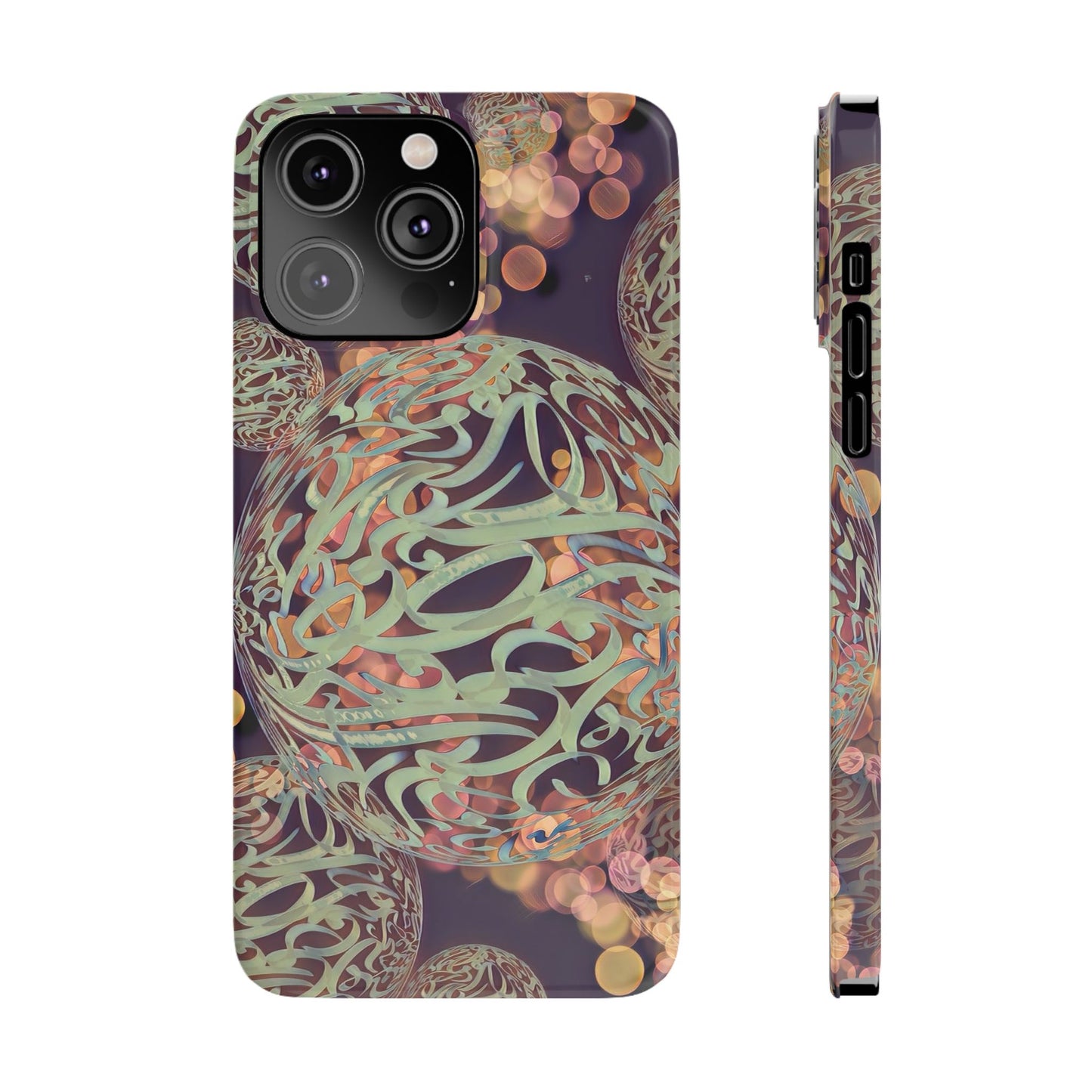 Copy of Copy of ' Modern Art  Slim Phone Case -LOVE I-