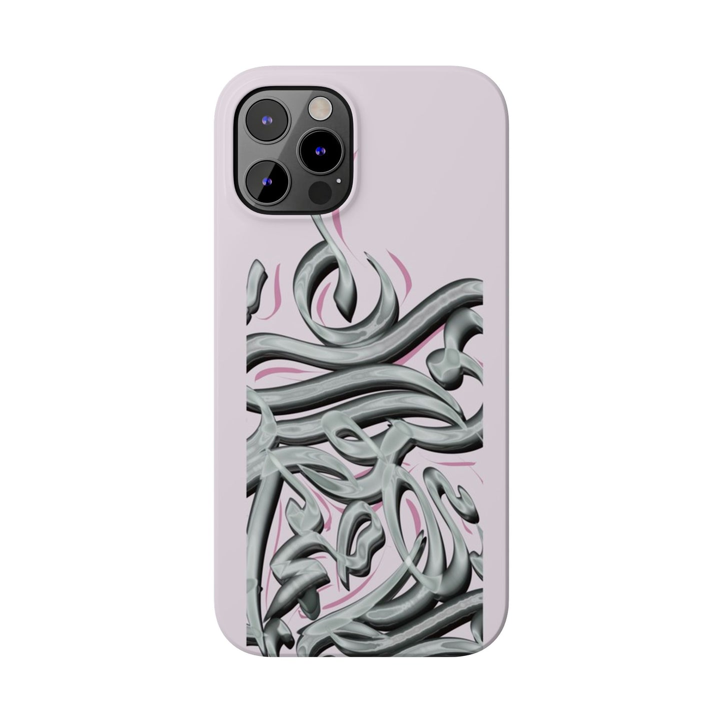 Modern Art  Slim Phone Case -LOVE,