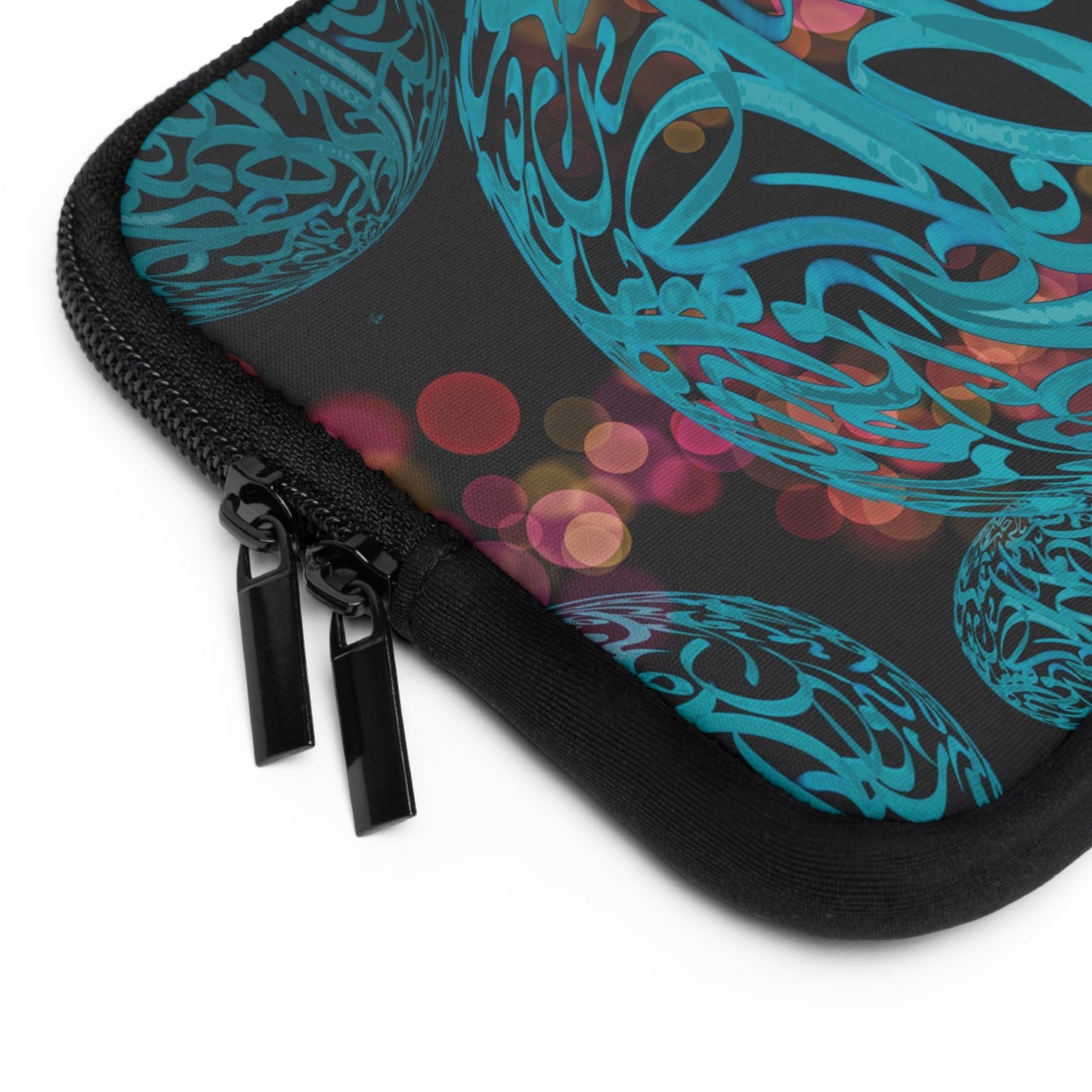 Laptop Sleeve -Modern Digital Calligraphy Art Design