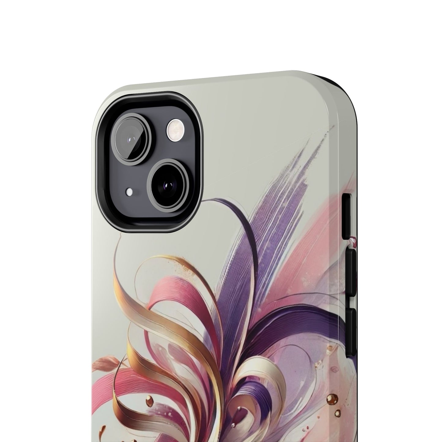 Phone Cases - Colorful Calligraphy Flower Chic Stylish Design