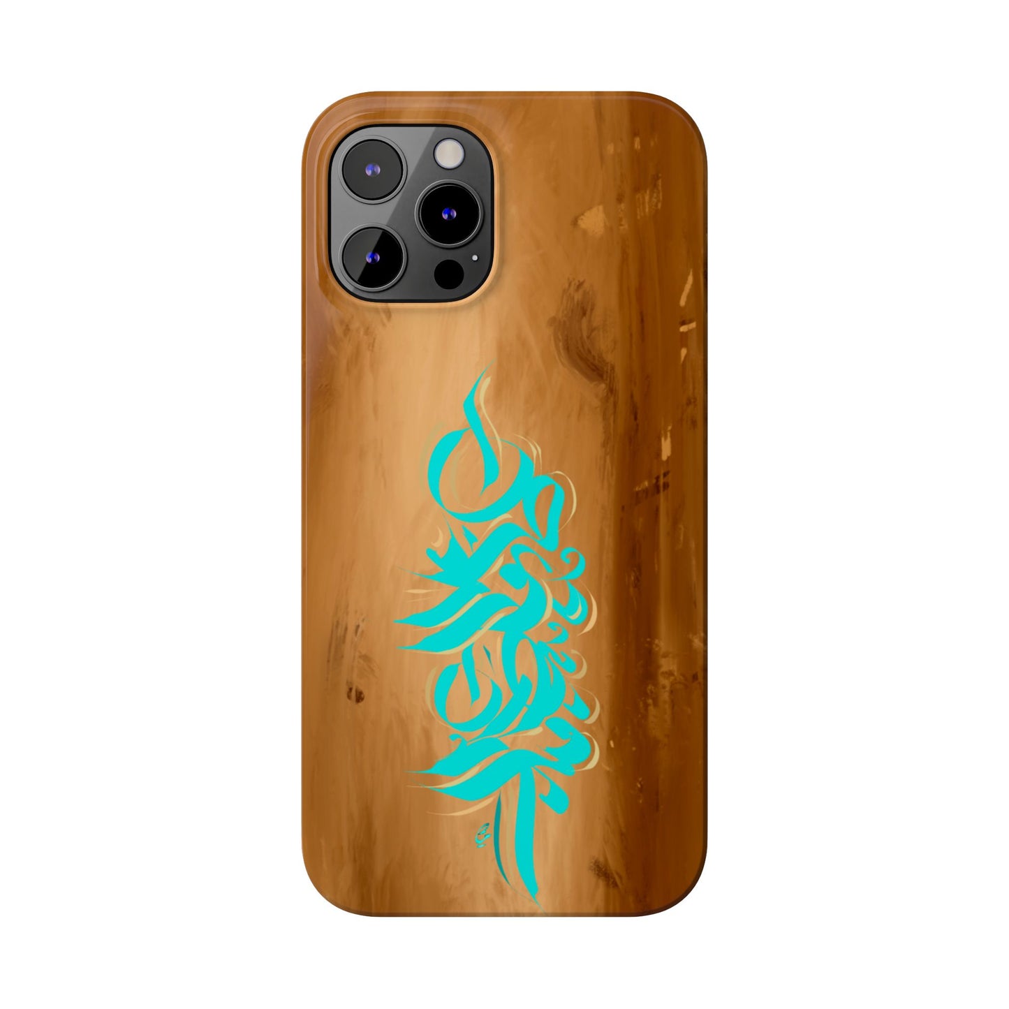 Modern Art  Slim Phone Case -LOVE