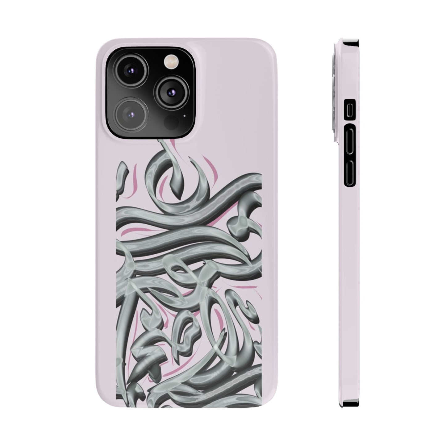 Modern Art  Slim Phone Case -LOVE,