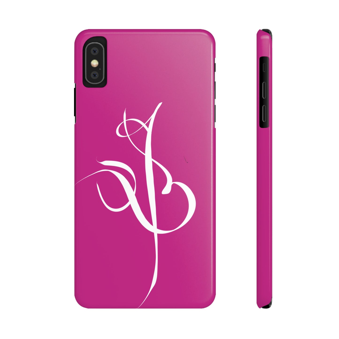 Modern Calligraphy Slim Phone Case -Eshgh (LOVE)