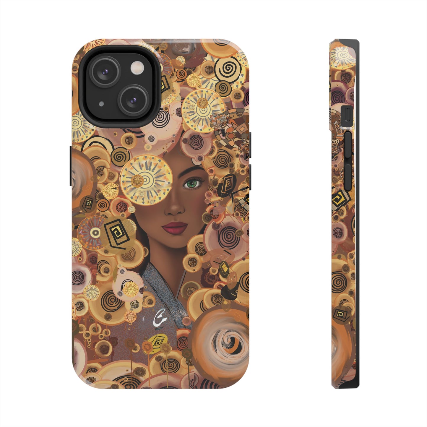 Phone Case - Persian Art Inspired Beautiful Girl Design