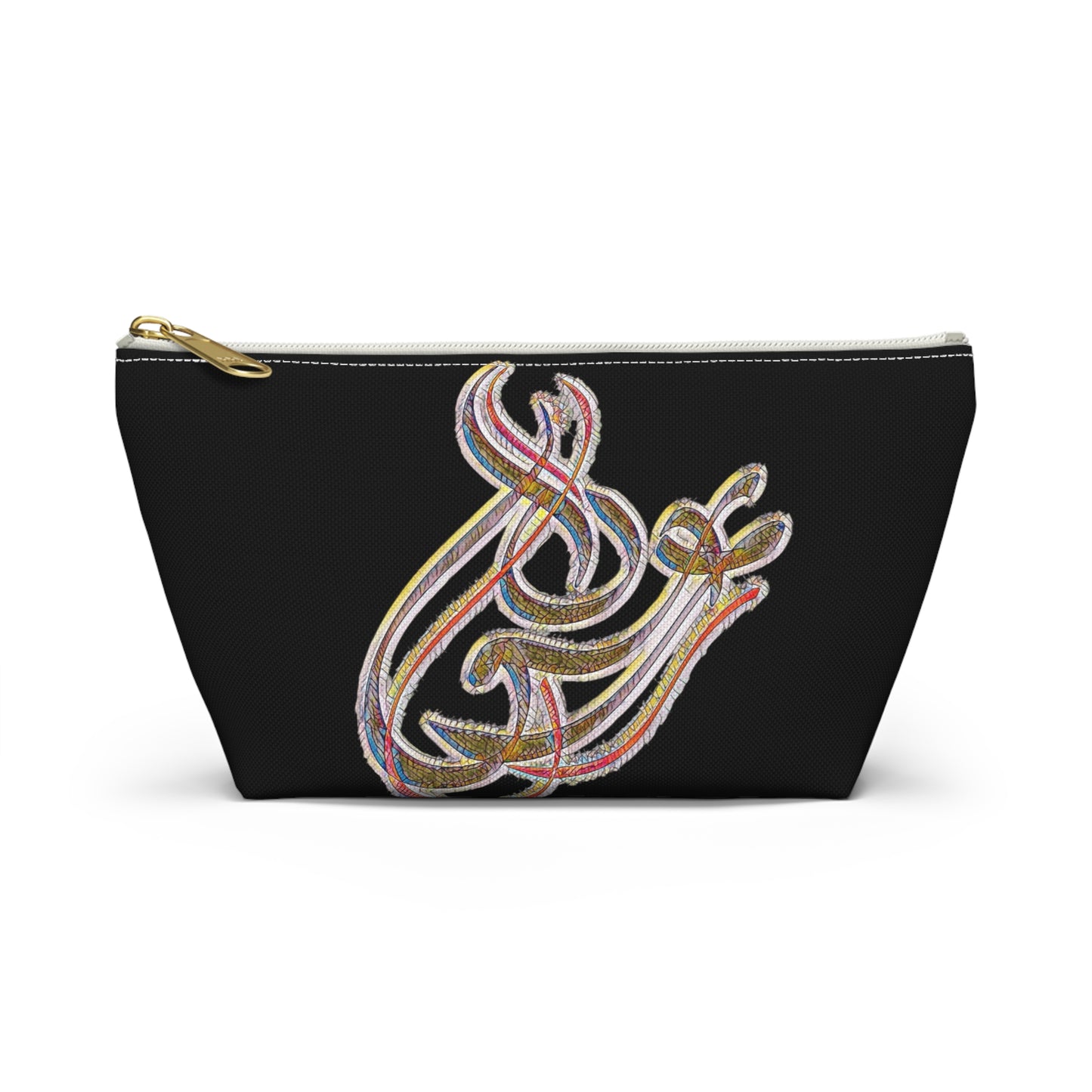 Persian calligraphy Accessory Pouch w T-bottom
