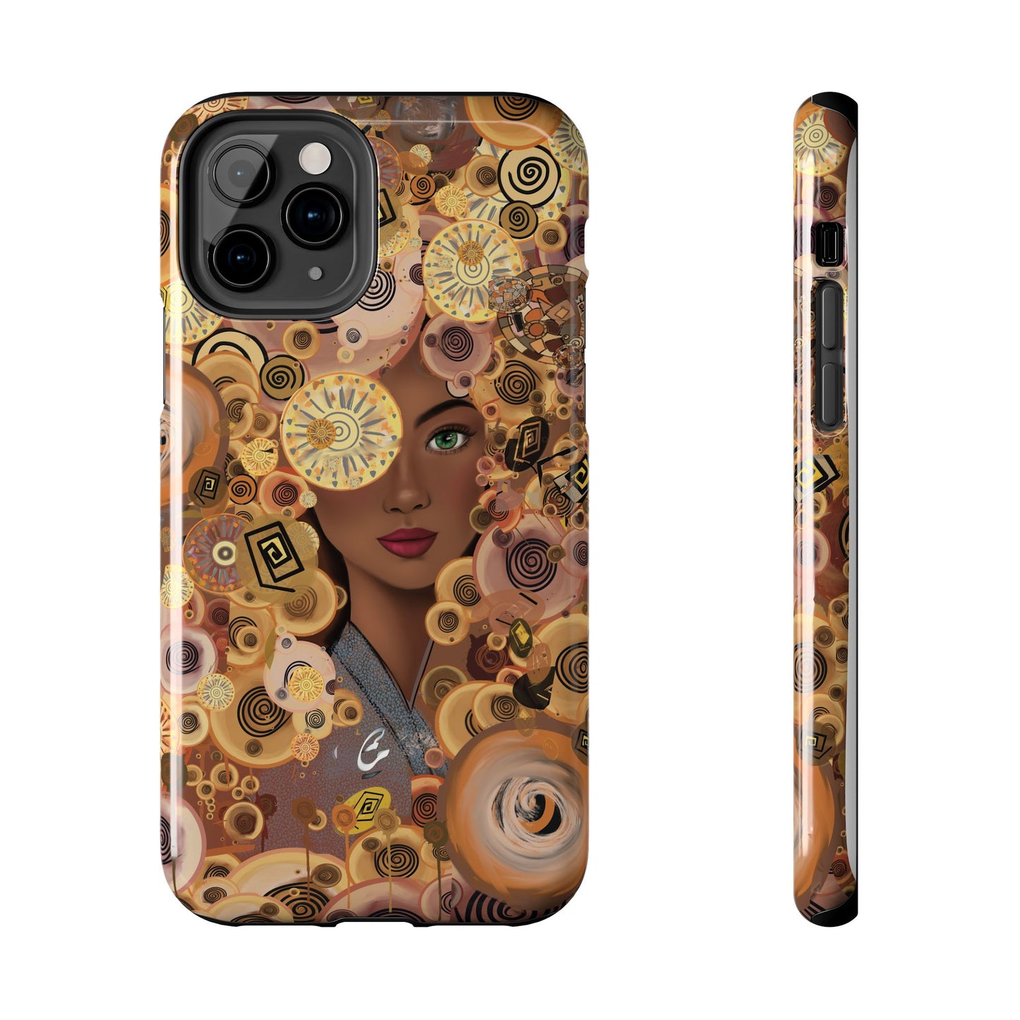 Phone Case - Persian Art Inspired Beautiful Girl Design