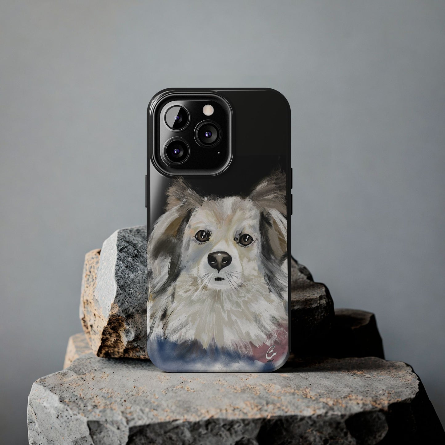 Dog Watercolor Tough Phone Case