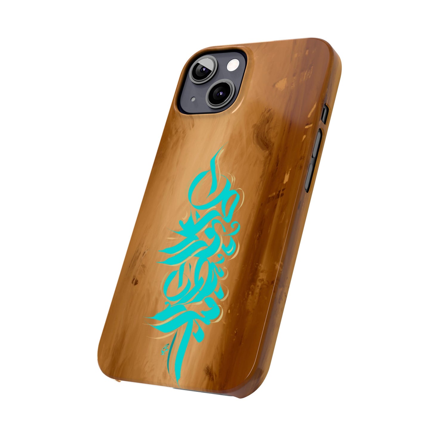Modern Art  Slim Phone Case -LOVE
