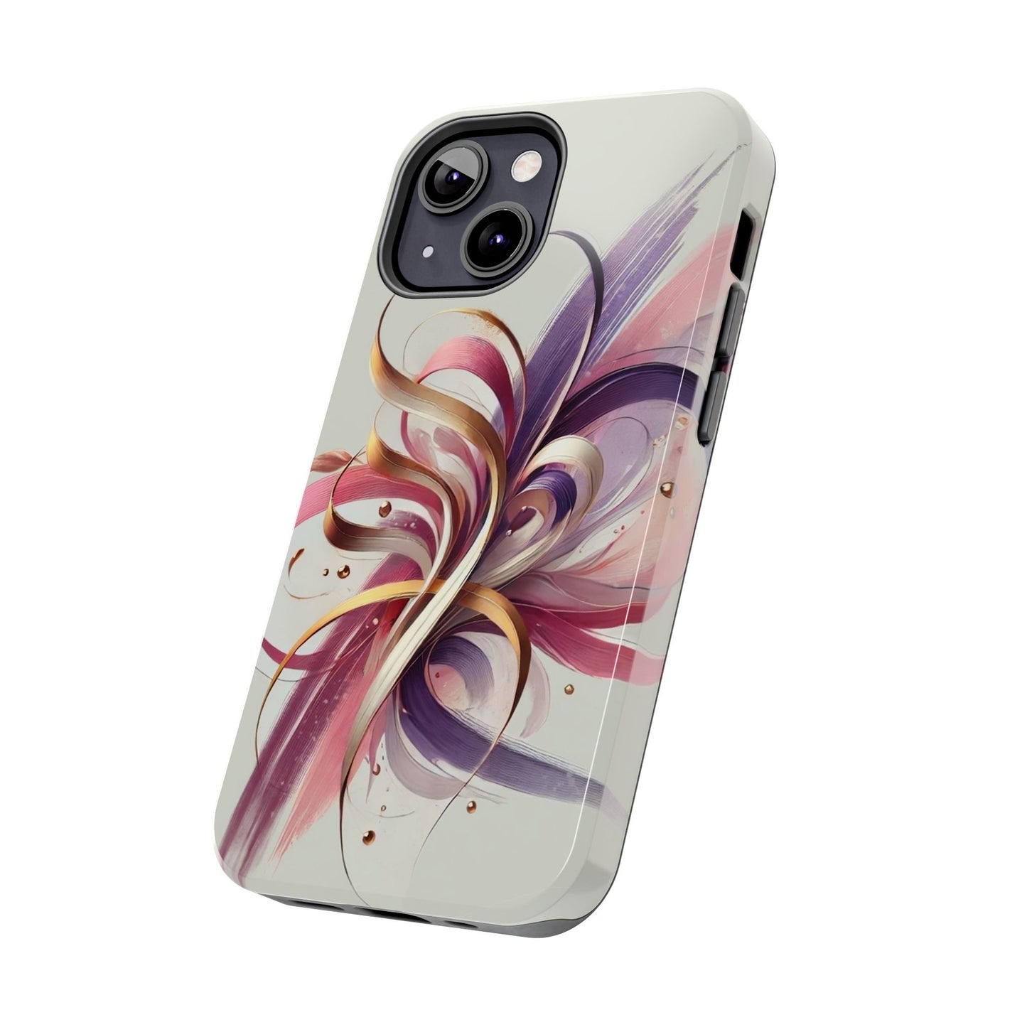 Phone Cases - Colorful Calligraphy Flower Chic Stylish Design