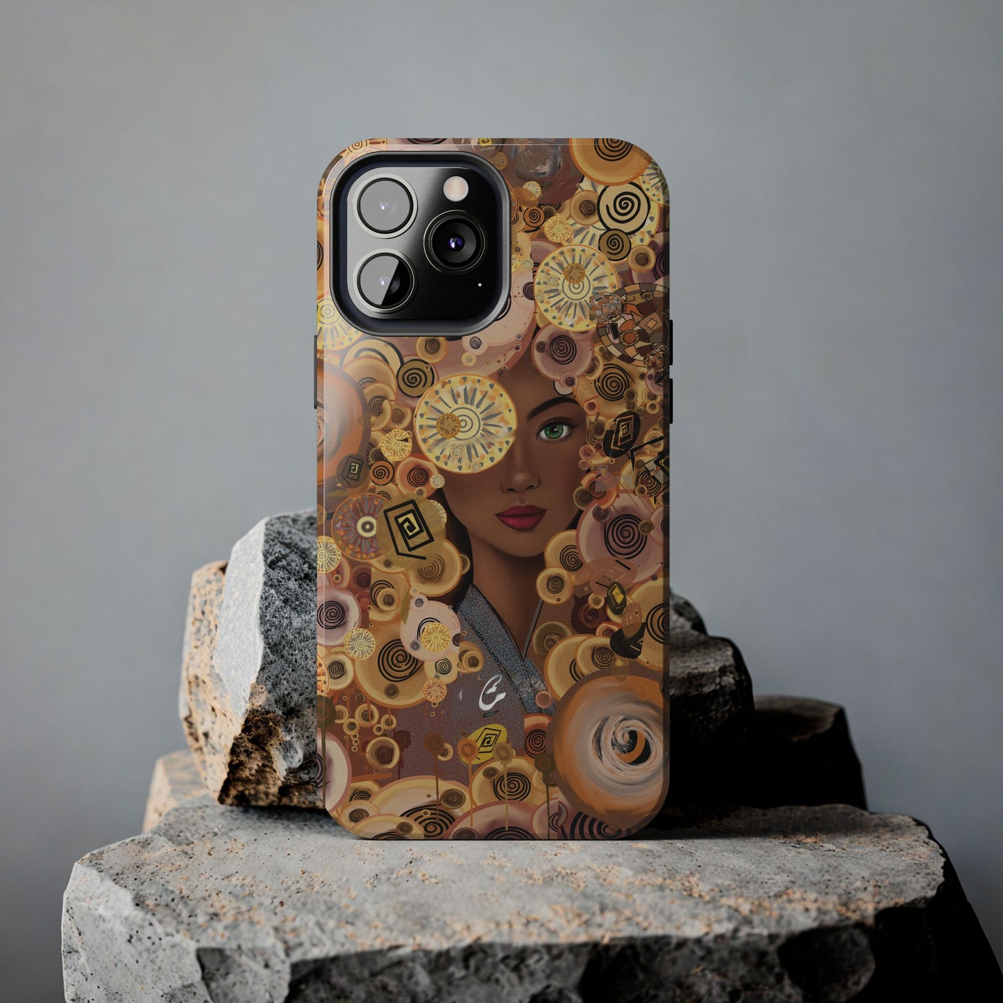 Phone Case - Persian Art Inspired Beautiful Girl Design