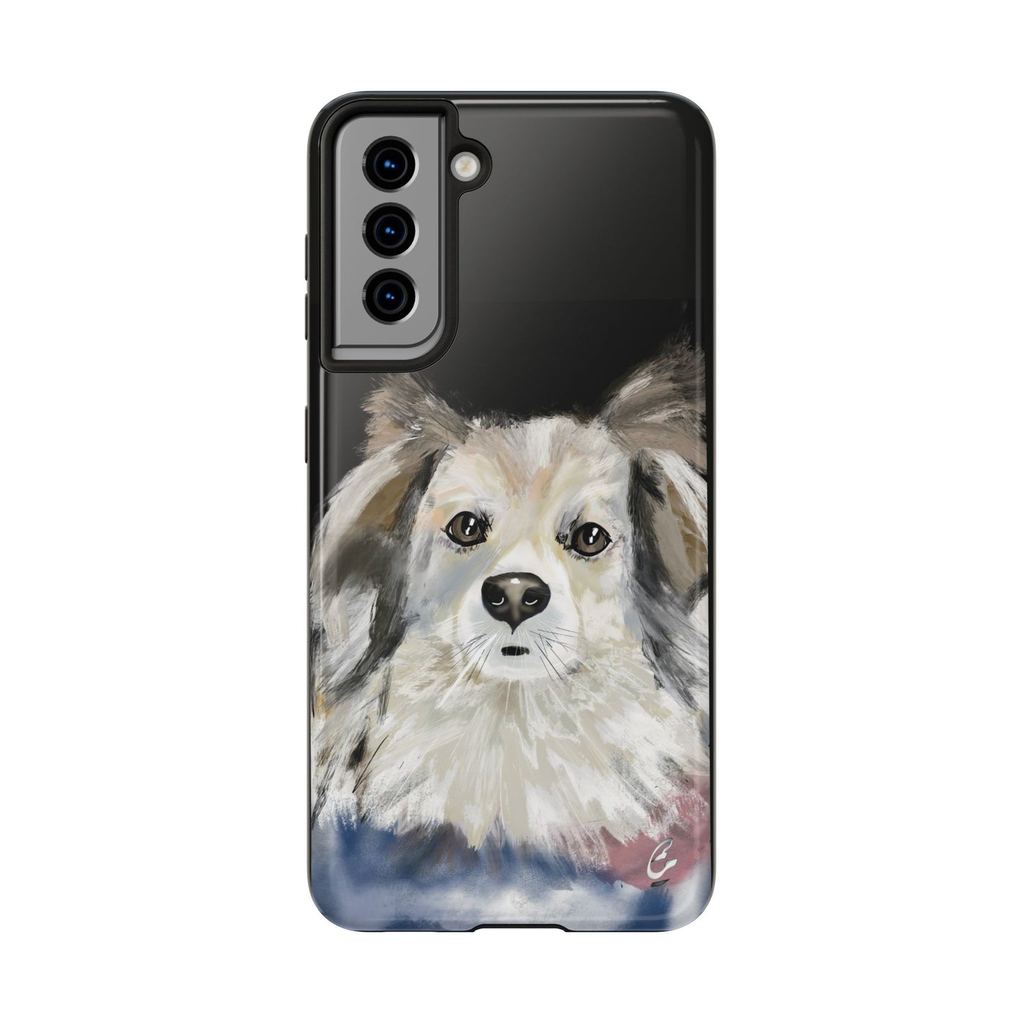 Dog Watercolor Tough Phone Case