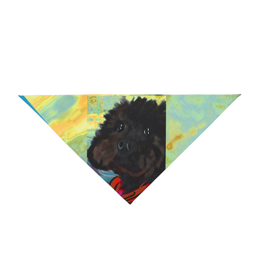 COAL Bandana with his Portrait - Yellow Bowtie Design