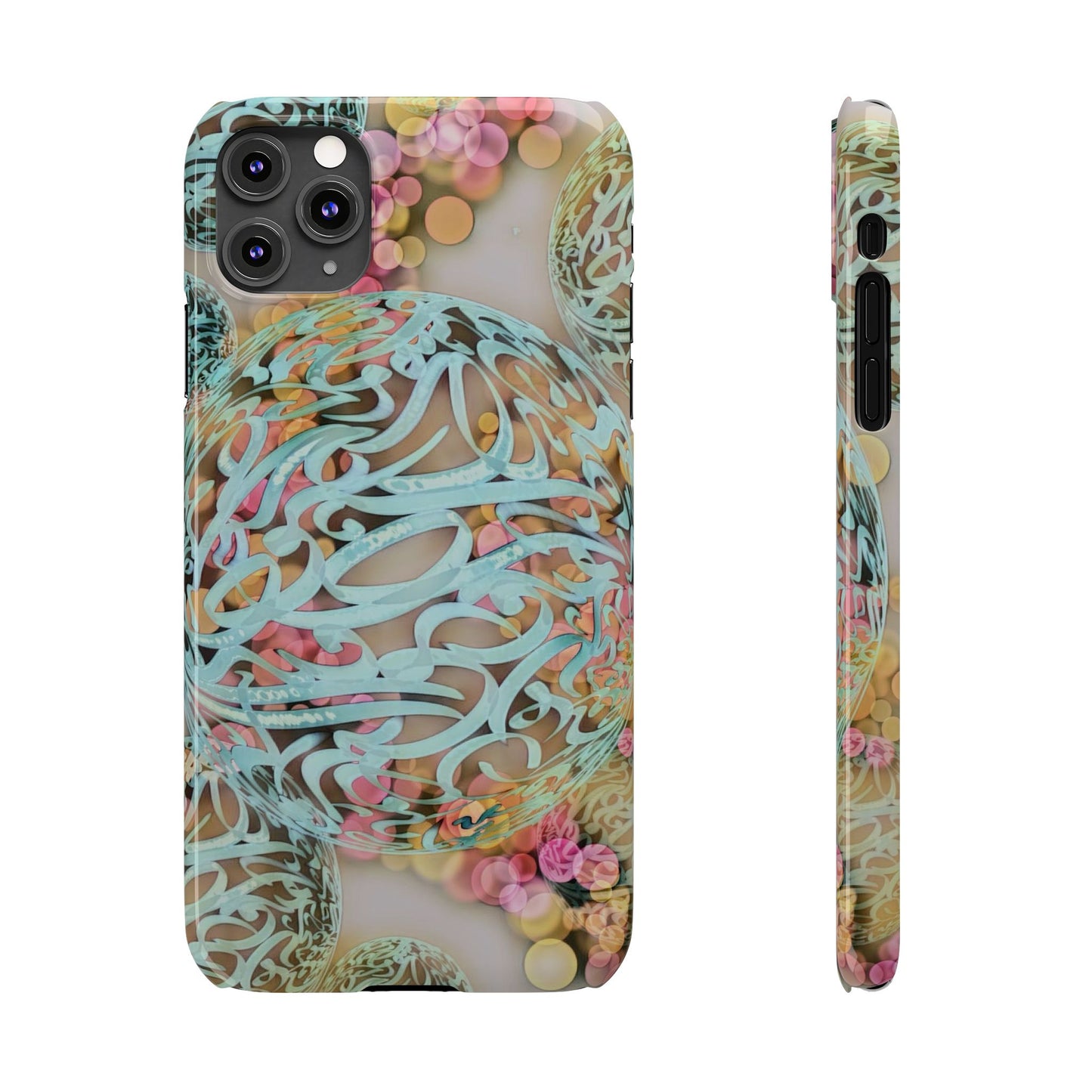 Copy of Copy of Copy of ' Modern Art  Slim Phone Case -LOVE I-